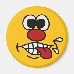 Funny Face custom magnets