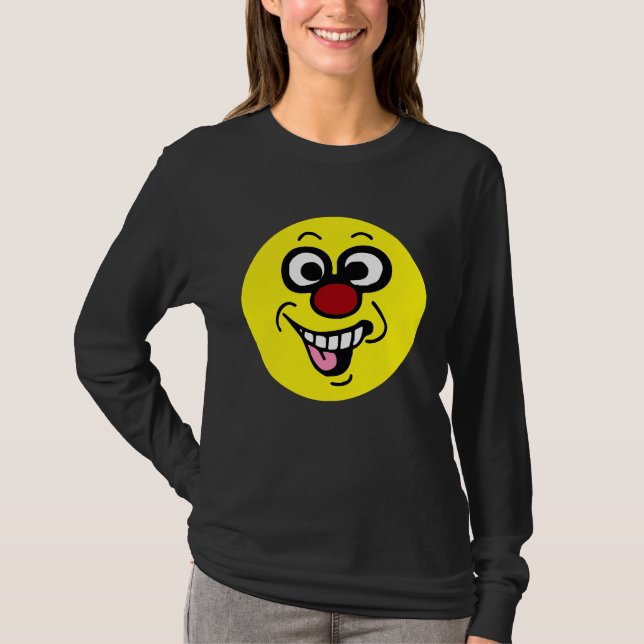 Funny Face Grumpey T-Shirt (Front)