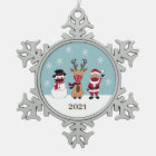 Funny Face Mask Santa Reindeer Snowman