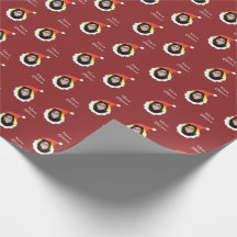 Funny Face Merry Christmas Photo Custom 