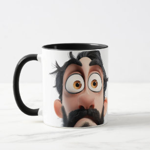 Funny Face Mug Design