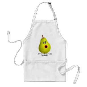 Funny Face Pear Standard Apron