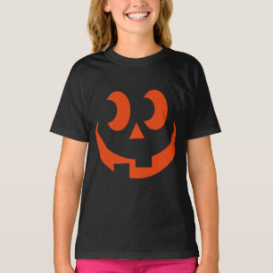 Funny Face Silly Pumpkin Jack O Lantern T-Shirt