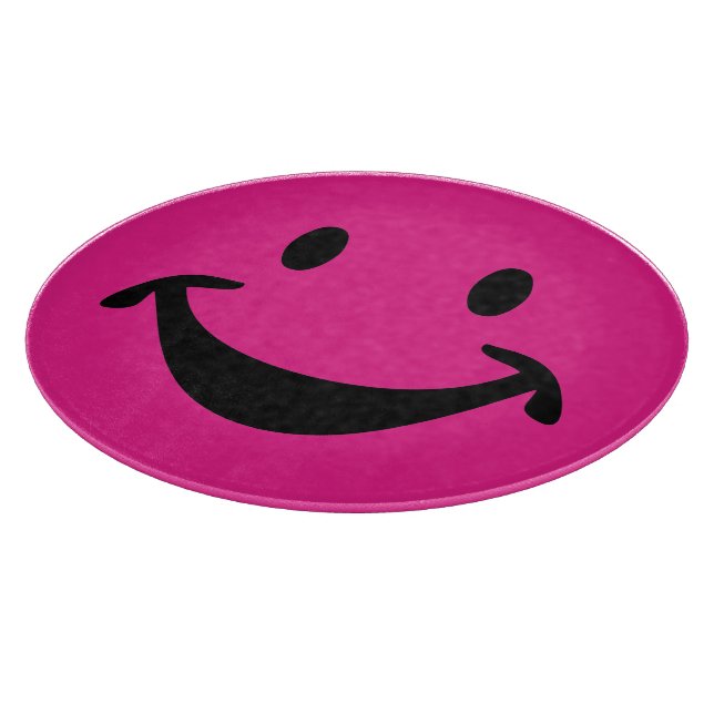 Funny face + your backg. & ideas cutting board (Corner)
