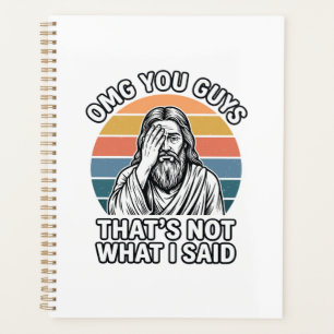 Funny Facepalm Retro Quote Vintage Engraving Shirt Planner