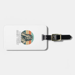 Funny Facepalm Vintage Engraving Quote Design_1 Luggage Tag