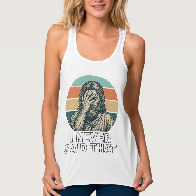 Funny Facepalm Vintage Engraving Quote Design_1 Singlet (Front)