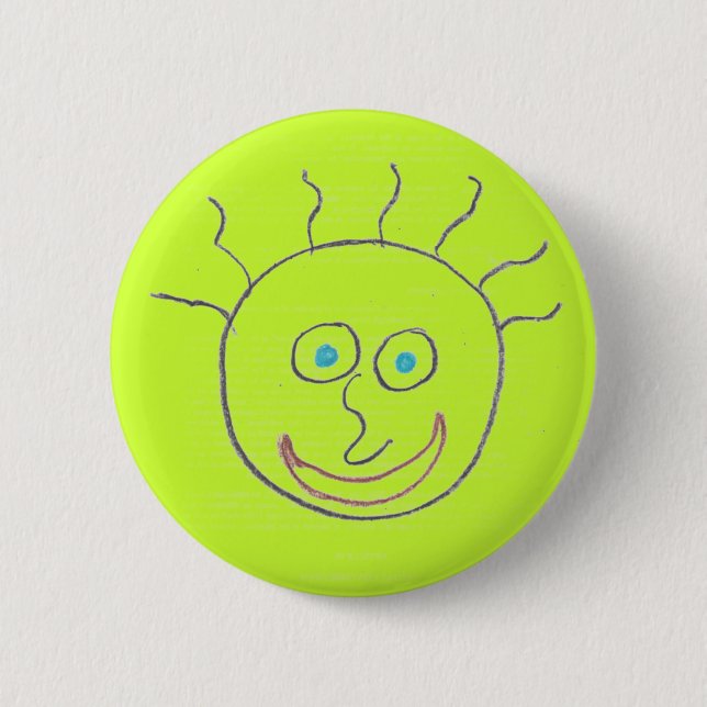 Funny Faces Button (Front)