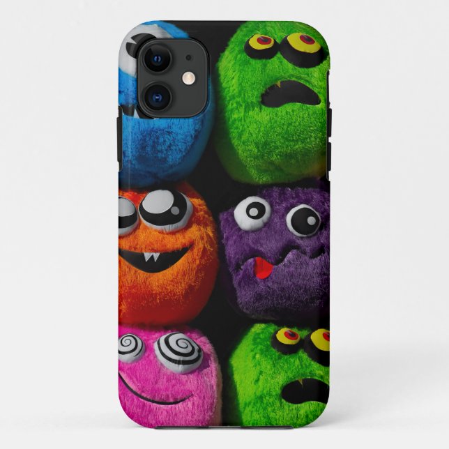 Funny Faces Case-Mate iPhone Case (Back)