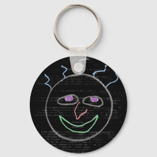 Funny Faces Key Ring