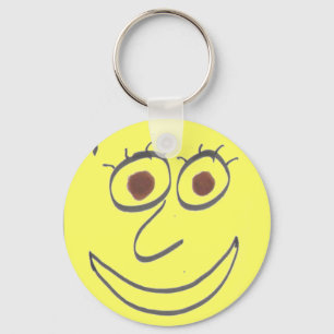 Funny Faces Keychain