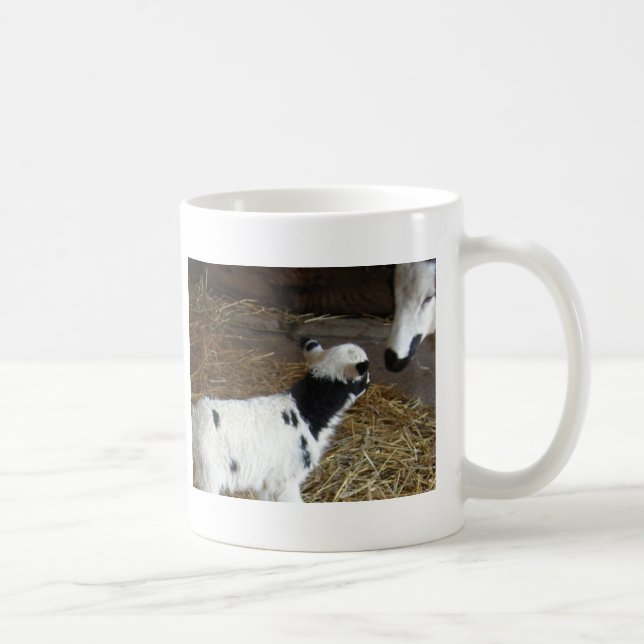Funny Face's Lamb Coffee Mug (Right)