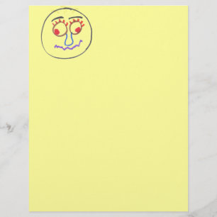 Funny Faces Letter Head
