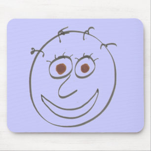 Funny Faces Mouse Pad