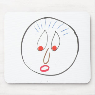 Funny Faces Mouse Pad