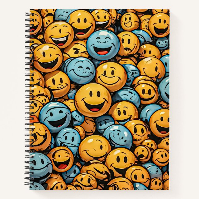 funny faces notebook (Front)
