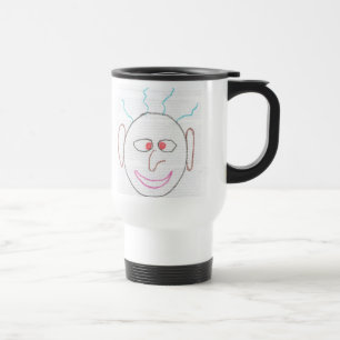 Funny Faces Travel Mug