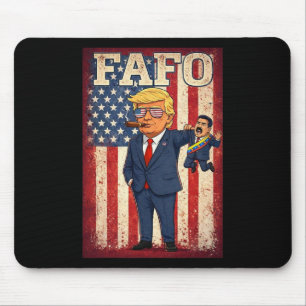 Funny Fafo Trump Fafo American Usa For Men Women _ Mouse Pad