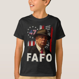Funny Fafo Trump Fafo American Usa For Men Women T-Shirt