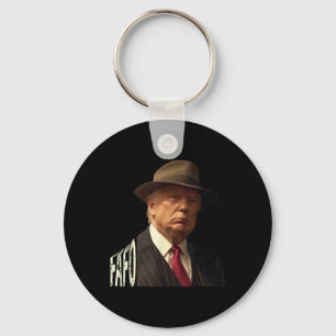 Funny Fafo Trump Photo _1 Key Ring