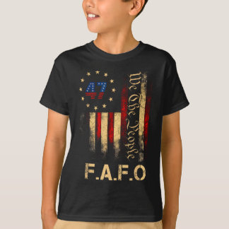 Funny Fafo Trump Shirt President 47 Trump Fafo Ame