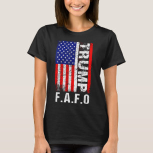 Funny Fafo Trump Shirt President 47 Trump Fafo Ame
