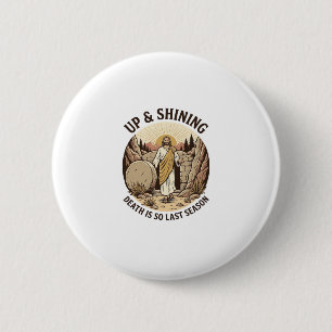 Funny Faith Resurrection Cave Vintage Engraving Sh 6 Cm Round Badge