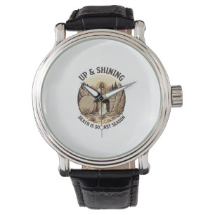 Funny Faith Resurrection Cave Vintage Engraving Sh Watch