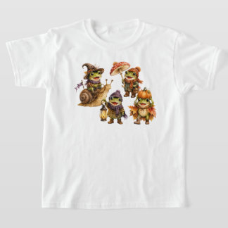 Funny Fall Frogs T-Shirt