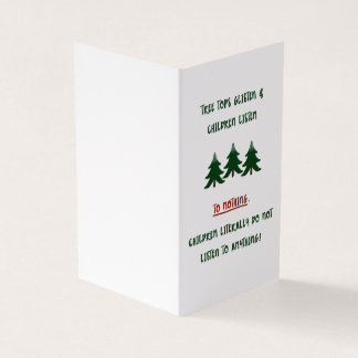 Funny Family Christmas Card