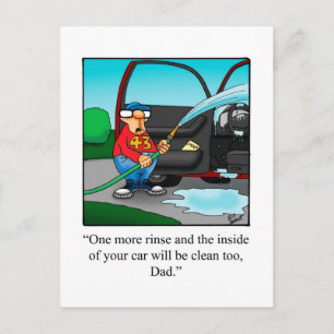 Funny "Family Humour" Postcard "Spectickles"