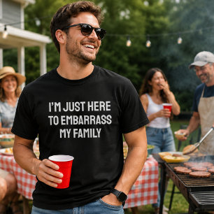 Funny Family Shirt   Embarrass My Family Tee