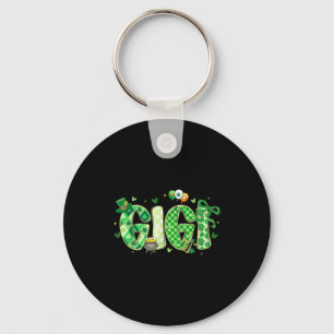 Funny Family St Patricks Day Graphic Art Key Ring