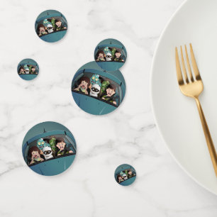 Funny Family Vacation Halloween Nightmare Confetti