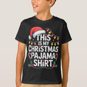 Funny Family Xmas Men Women Kids This Is My Christ T-Shirt