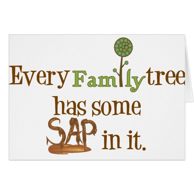 Funny FamilyTree (Front Horizontal)