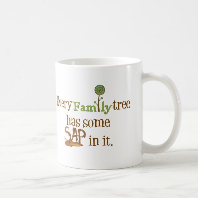 Funny FamilyTree Coffee Mug (Right)