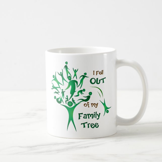 Funny FamilyTree Coffee Mug (Right)