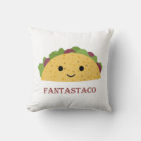 Funny Fantastaco Taco Pun Cute Kawaii Taco