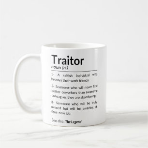 Funny farewell coworker, colleague leaving job coffee mug