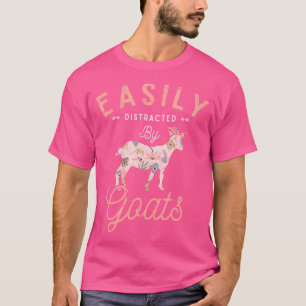 Funny Farm Animal Farmer Flowers Farming Floral Go T-Shirt