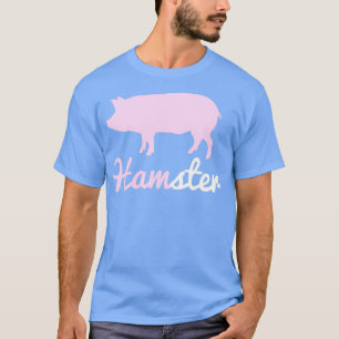 Funny Farm Hamster And Pig Animal Combo  T-Shirt