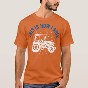 Funny Farm Lover Tractor Graphic for Women and Men T-Shirt
