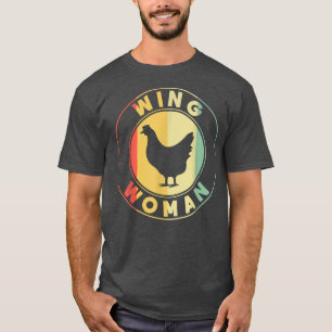 Funny Farmer Animal Pet Wing Women Chickens Lover T-Shirt