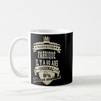 Funny Farmer Tractor Birthday 60 Years Old Quotes Coffee Mug