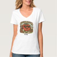 Funny Farmers Market Tomato Character