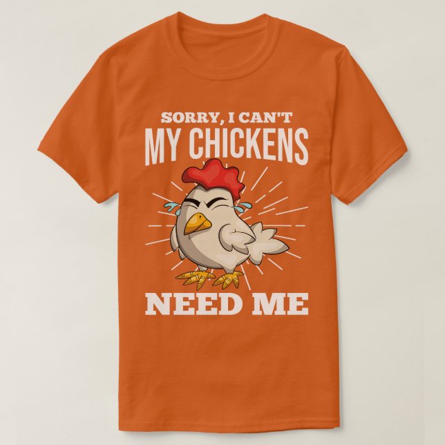 Funny Farming Hen Lover Farmer Farm Animal Chicken T-Shirt (Design Front)