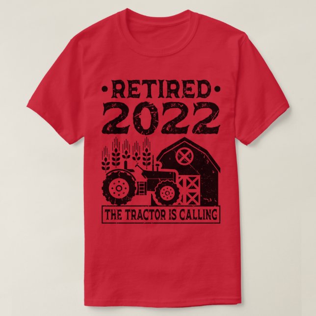 Funny Farming Tractor Men Farmer T-Shirt (Design Front)