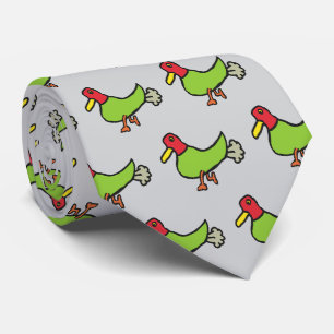 Funny Farting Duck Tie