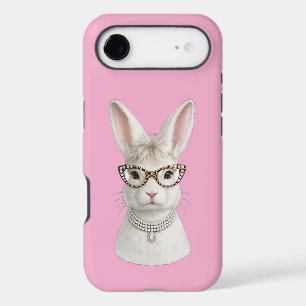 Funny Fashion Bunny with Leopard Glasses